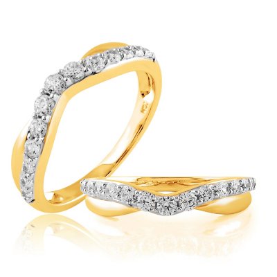 .50 ct. t.w. Diamond Yellow Gold Ladies' Ring (H-I, I1) 
