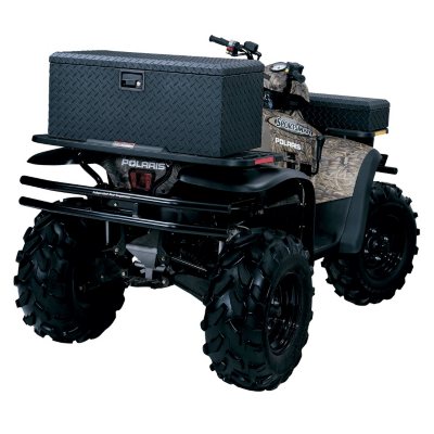 Tradesman Side Bin Truck Tool Box - Black Aluminum - Full/Mid Size - Single Lid - 32"