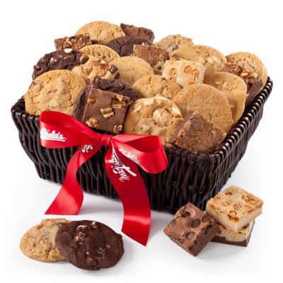 Mrs. Fields 24 Cookies & 12 Brownies Basket
