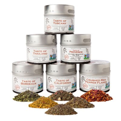 Gustus Vitae Salt-Free Gourmet Seasoning Collection