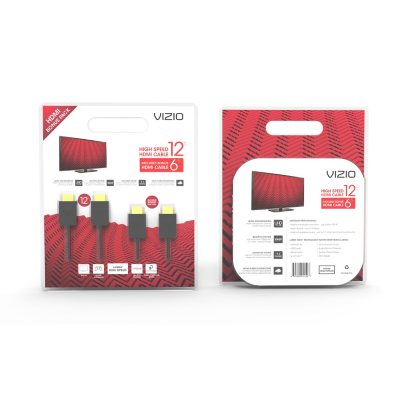 VIZIO 12' and 6' Premium High-Speed HDMI Cables
