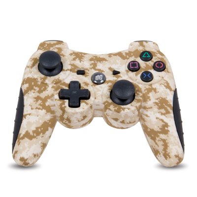 Dreamgear Wireless Shadow6 Controller with Rumble - Camo for the PS3