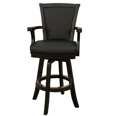 Chesterfield Black Bar Stool 