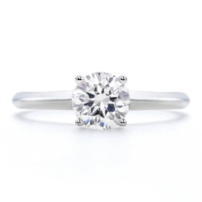 1.30 ct. Premier Diamond Collection Round Diamond Solitaire Ring in 14k White Gold (D, SI2)