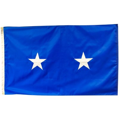 Air Force 2 Star General 3' x 5' Nylon Outdoor Flag