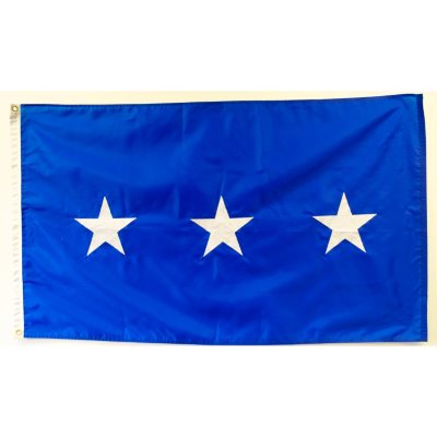Air Force 3 Star General 3' x 5' Nylon Outdoor Flag