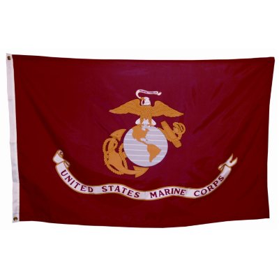 Marine Corps 3' x 5' Nylon Outdoor Flag