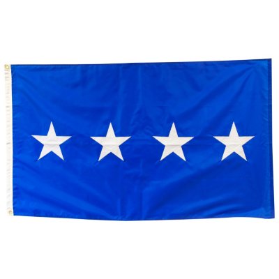 Air Force 4 Star General 3' x 5' Nylon Outdoor Flag