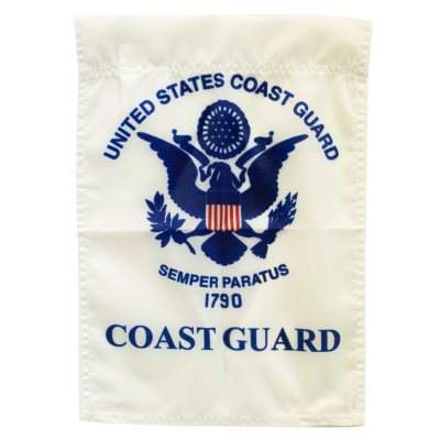 Coast Guard 12" x 18" Garden Flag