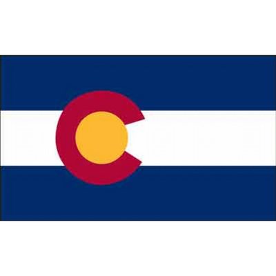 Colorado 3' x 5' Nylon Flag
