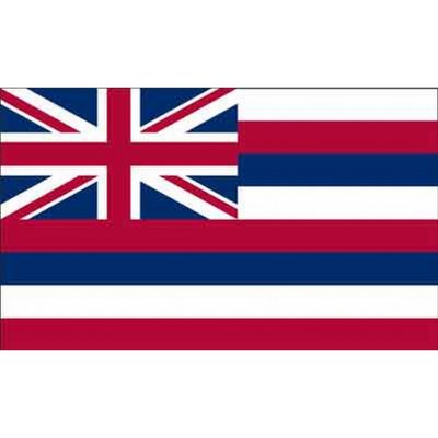 Hawaii 3' x 5' Nylon Flag