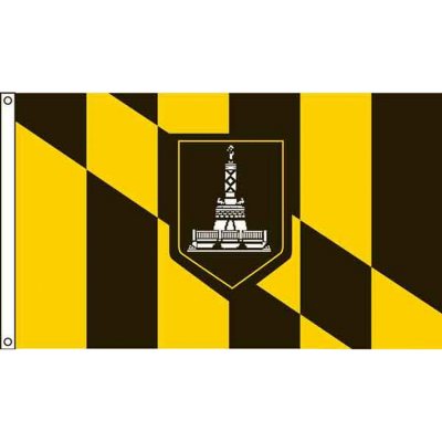 Baltimore 3'X5' Nylon Flag