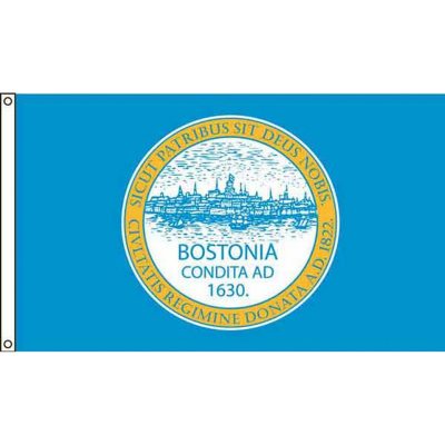 Boston 3'X5' Nylon Flag