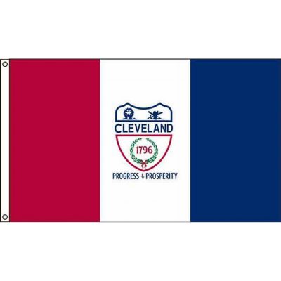 Cleveland 3'X5' Nylon Flag