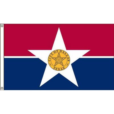 Dallas 3'X5' Nylon Flag