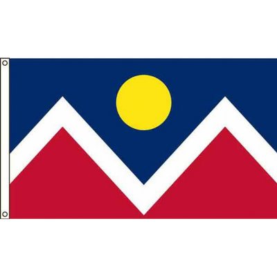 Denver 3'X5' Nylon Flag