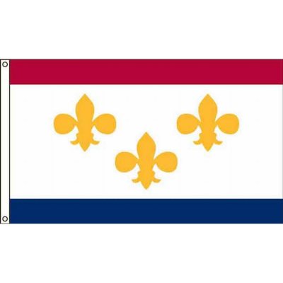 New Orleans 3'X5' Nylon Flag