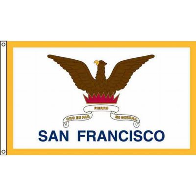 San Francisco 3'X5' Nylon Flag