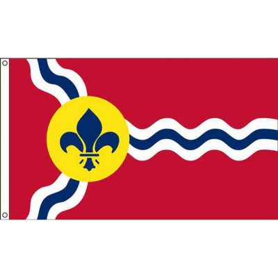 St Louis 3'X5' Nylon Flag