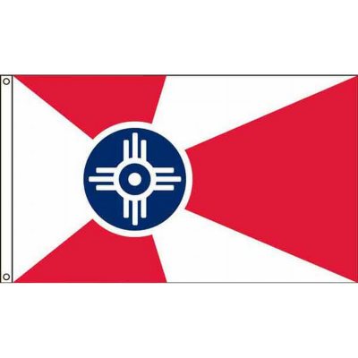 Wichita 3'X5' Nylon Flag