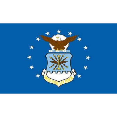 Mini Air Force 4" x 6" Flag