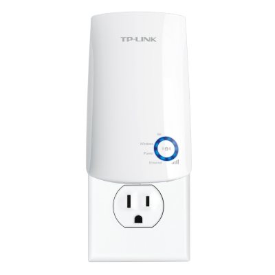 TP-Link N300 Universal Wi-Fi Wall Plug Range Extender with Ethernet Port - TLWA850RE