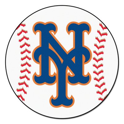 MLB New York Mets Baseball Mat - 27" Diameter