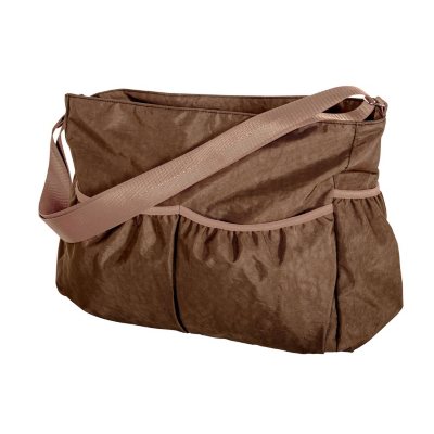 Trend Lab Crinkle Tote Diaper Bag, Brown