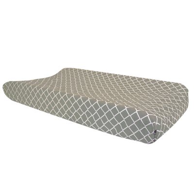 Trend Lab Changing Pad Cover, Paloma Gray Diamond