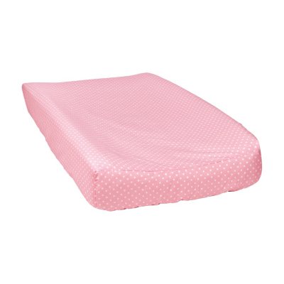 Trend Lab Changing Pad Cover, Cotton Candy Mini Dot