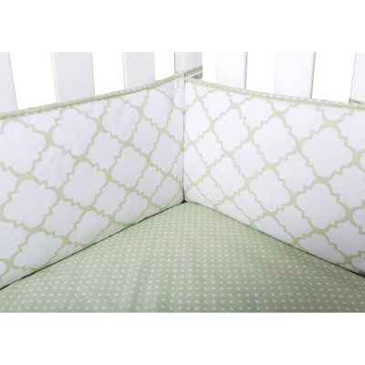 Trend Lab Crib Bumper, Sea Foam