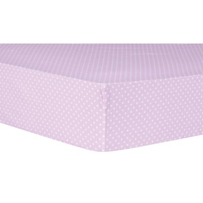 Trend Lab Crib Sheet, Orchid Bloom Dot