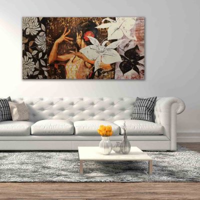 Canvas Oil Painting - Spanish Dancer