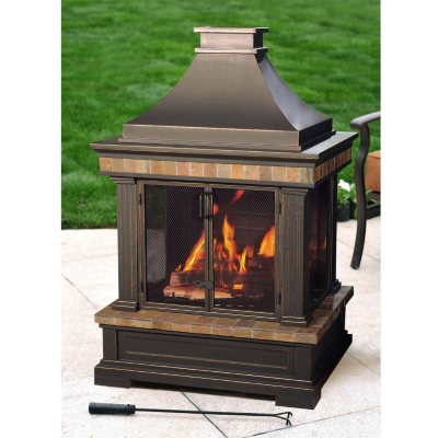 Sunjoy Dixon Fire Place    L-OF082PST-3