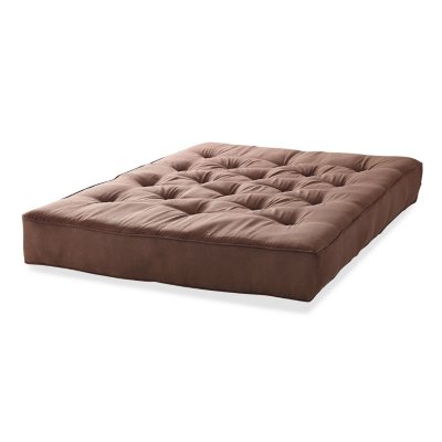 UPC 847354020342 product image for Simmons Beautyrest Queen 8in Chocolate Futon Mattress | upcitemdb.com