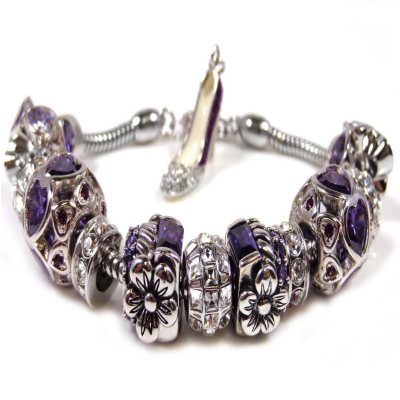 Elegant Purple Passion Bracelet