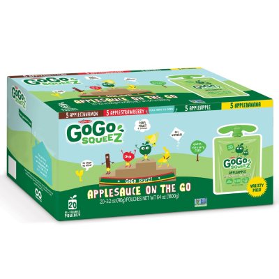 UPC 848860002433 product image for Gogo SqueeZ (3.2 oz. pouches, 20 ct.) | upcitemdb.com