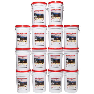 The Ready Project® Deluxe Emergency Food Storage Kit - 1 year - 1 person