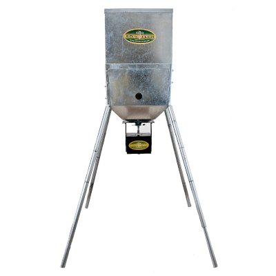SpinTech 400 lb. Capacity Feeder – 6' Legs with 12-Volt "EZ" Digital Timer