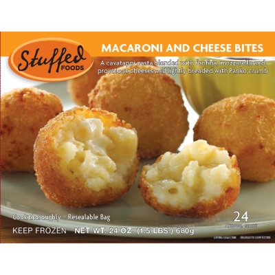 Stuffed Foods Macaroni and Cheese Bites - 24 oz.