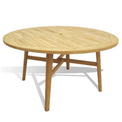 Piemonte Teak Round Dining Table
