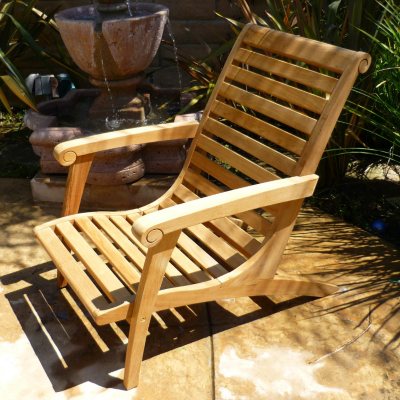 Colonial Teak Lounge Chair