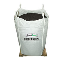 UPC 852226001350 product image for GroundSmart Rubber Mulch Espresso Black 38.5 cuft SuperSack | upcitemdb.com
