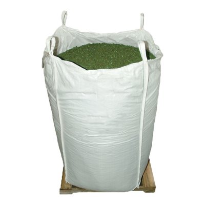 GroundSmart Rubber Mulch - Green 2000 lb. SuperSack