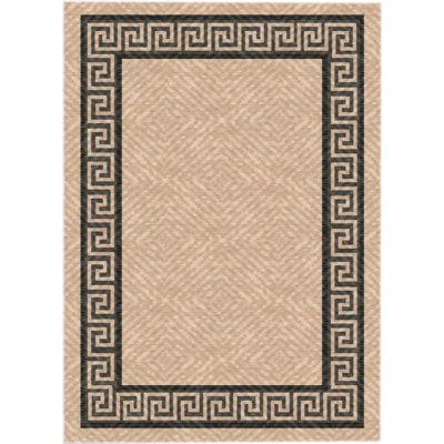 Greek Key Sisal Outdoor Rug