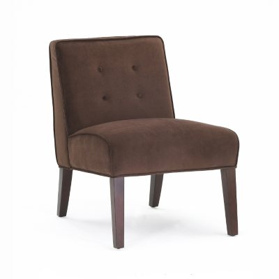Plato Accent Chair - Chocolate 