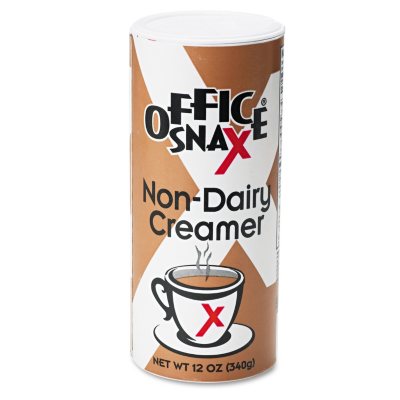 Office Snax - Non-Dairy Powdered Creamer Canister - 12 oz