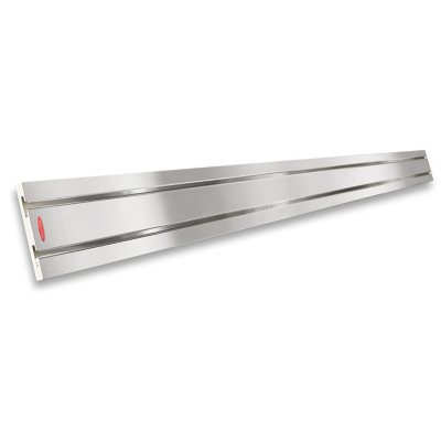 Guitar Hanger MX for SlatWall MX Strip, Brushed Aluminum Slats with White Edges, 48