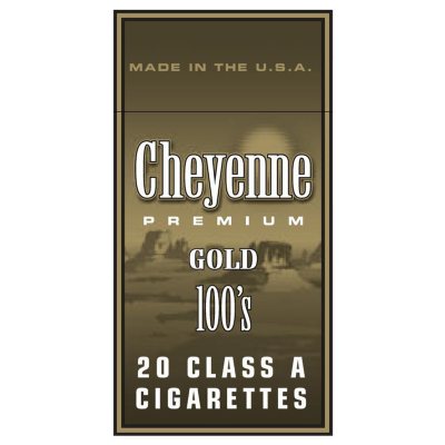 Cheyenne Gold 100s Box - 200 ct.
