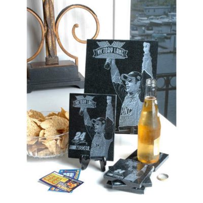 Jeff Gordon Granite Coaster Set